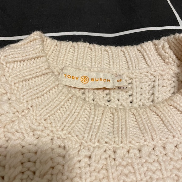 Tory Burch wool fringe sweater - Picture 2 of 2